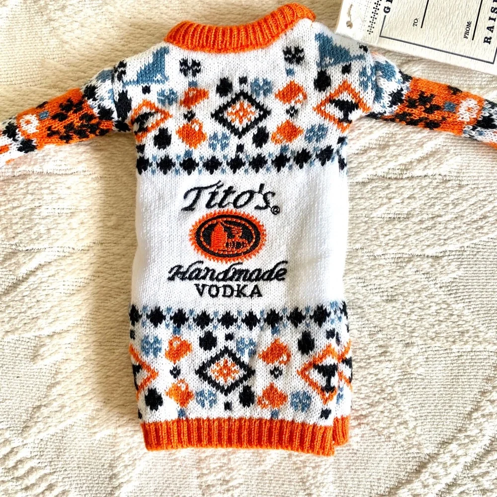 New Tito’s Bottle / Mini Dog Sweater - Picture 2 of 3